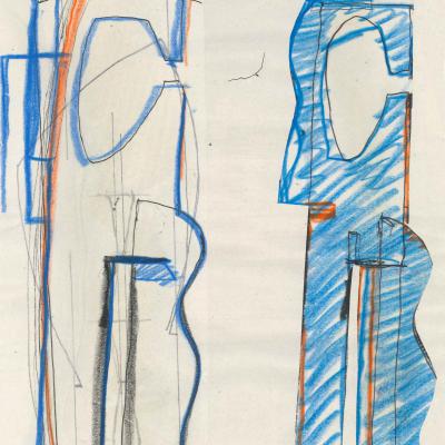 croquis sculpture belliard